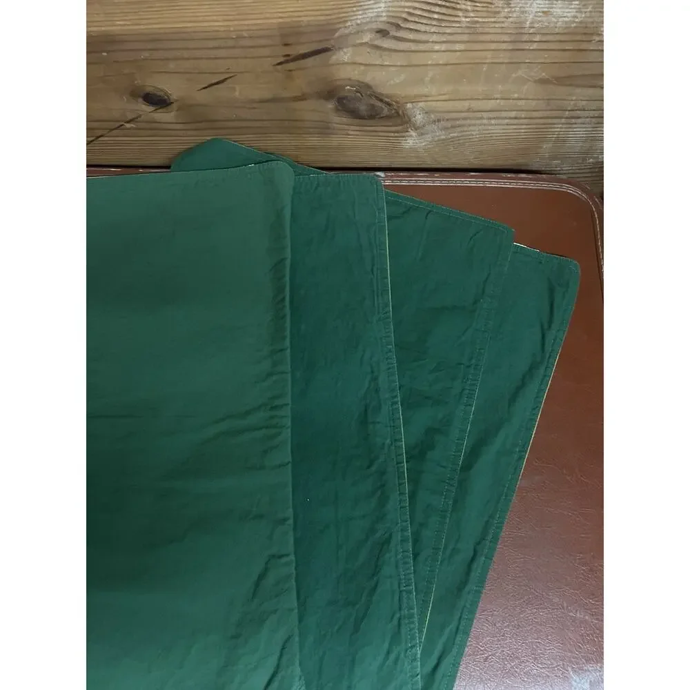 Vintage Williams Sonoma Provence Placemats Set of 4 Green Floral French Country